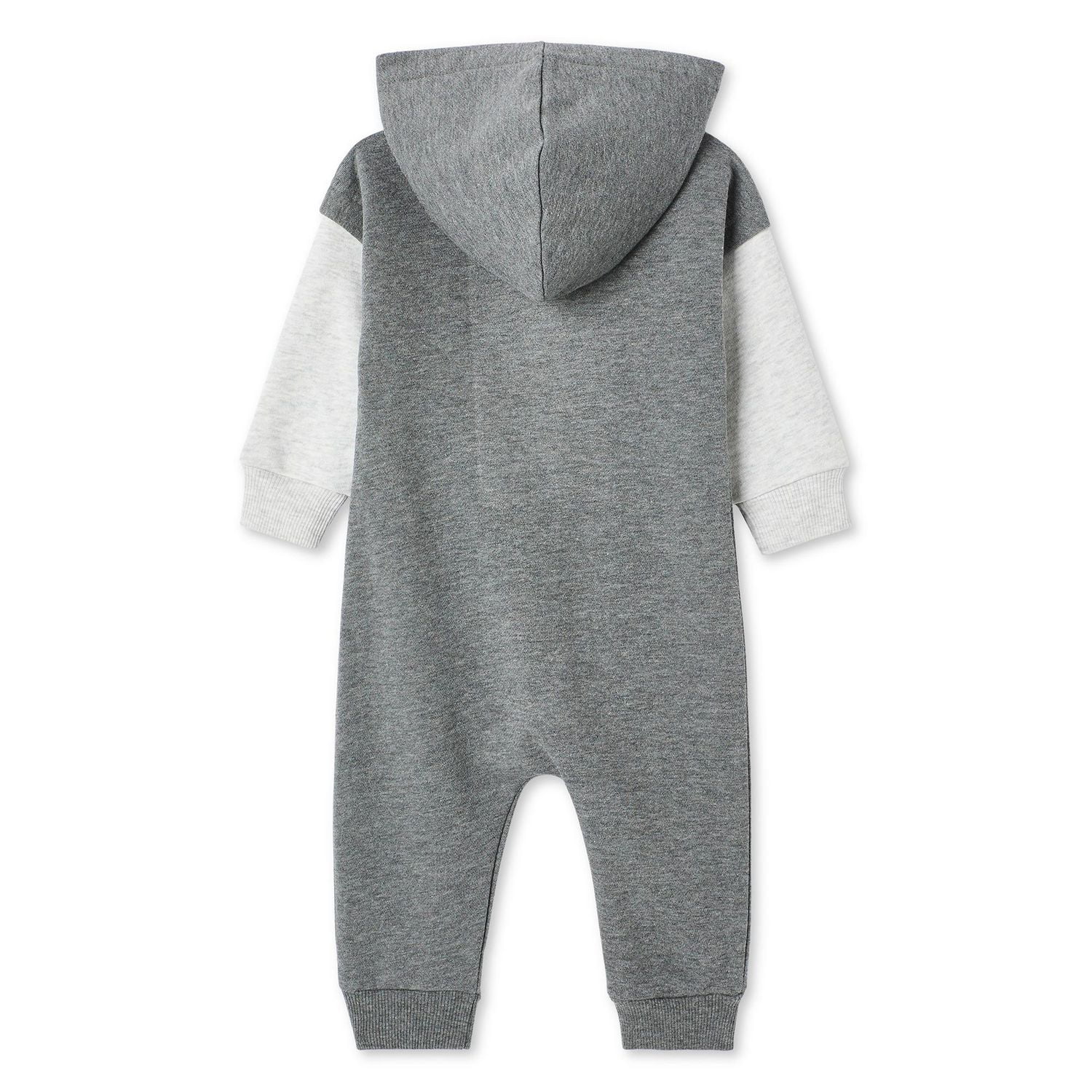 George Baby Boys' Fleece Fooler Romper, Sizes 0-24 months