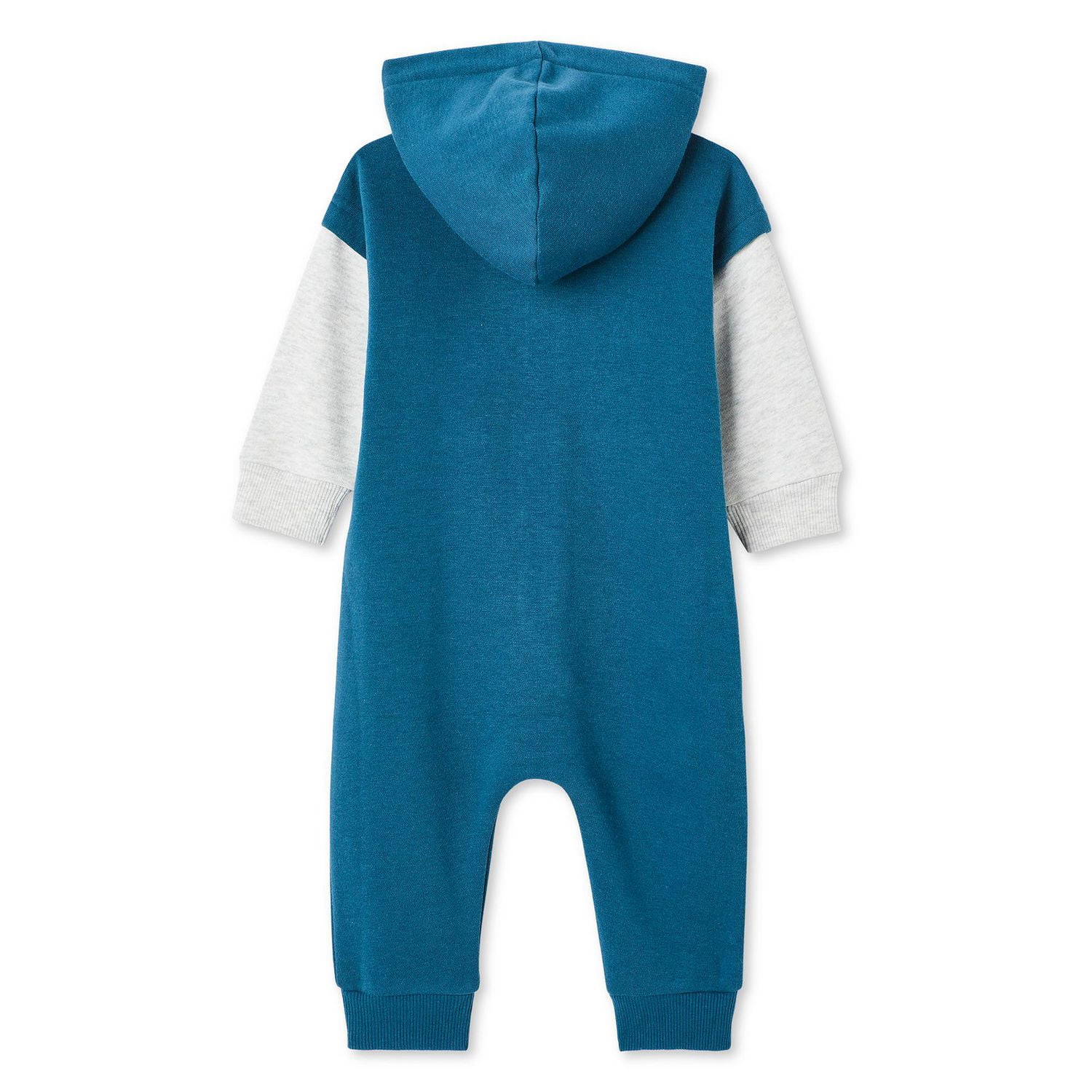 Barboteuse trompe-l’œil en molleton George pour bébés garçons