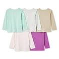 thumbnail image 2 of George Toddler Girls' Tee 5-Pack, 2 of 2