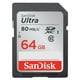 Carte SDHC SanDisk Ultra 64 Go – image 1 sur 1