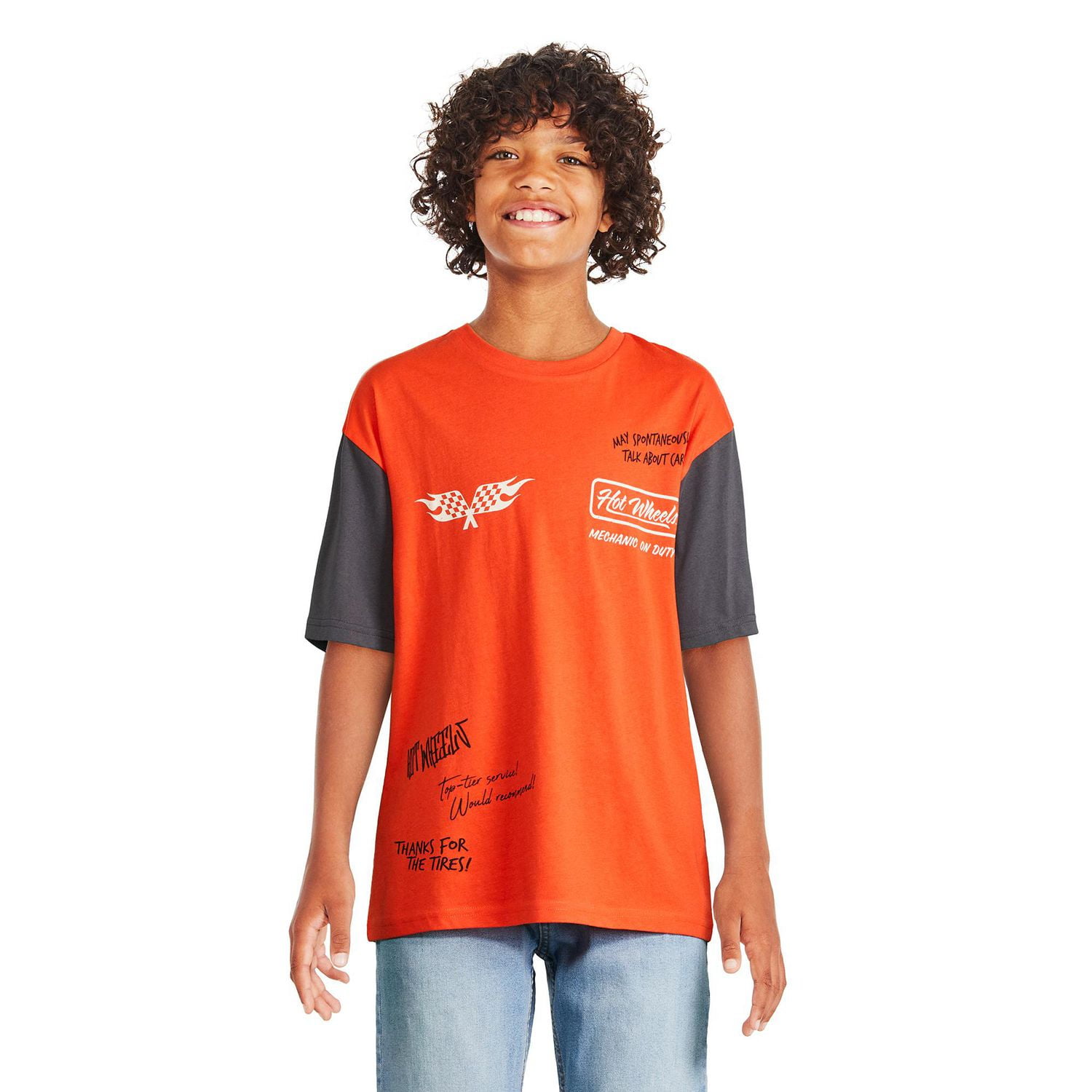 Hot Wheels Boys' Short Sleeve Tee
