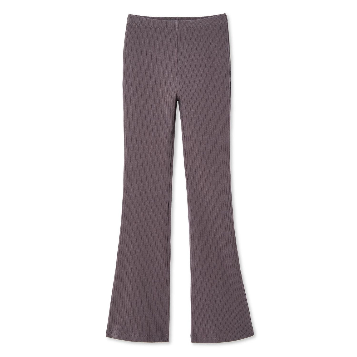 Pantalon évasé en tricot côtelé George pour filles Tailles TP–TG