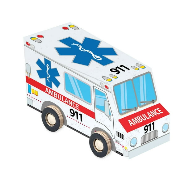 Casse-tête Grafix en forme de véhicules ambulance