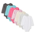 thumbnail image 1 of George Infants' Gender Inclusive Bodysuit 7-Pack, 1 of 2