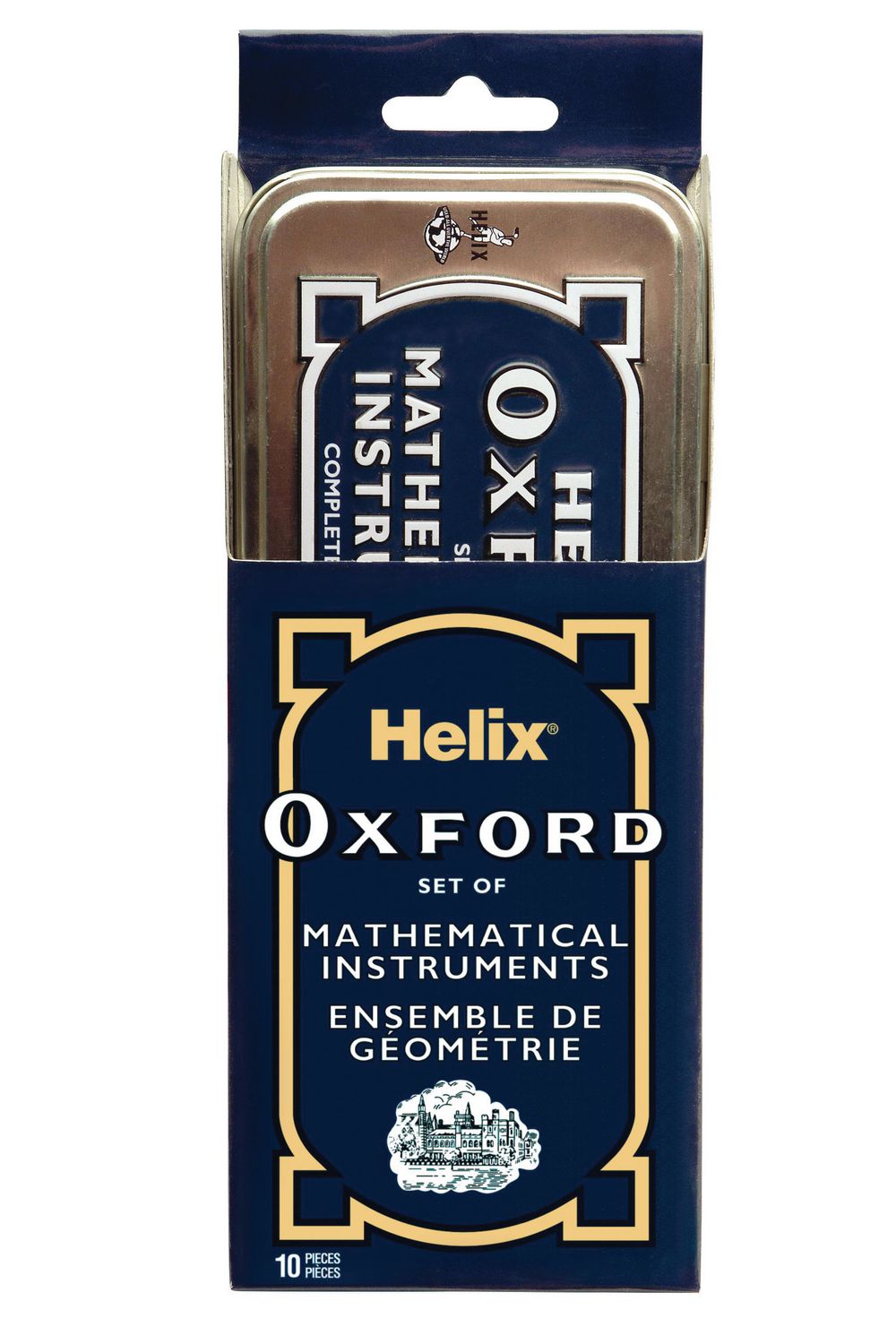 Helix Oxford Clash Maths Set & Clash Erasers Pink