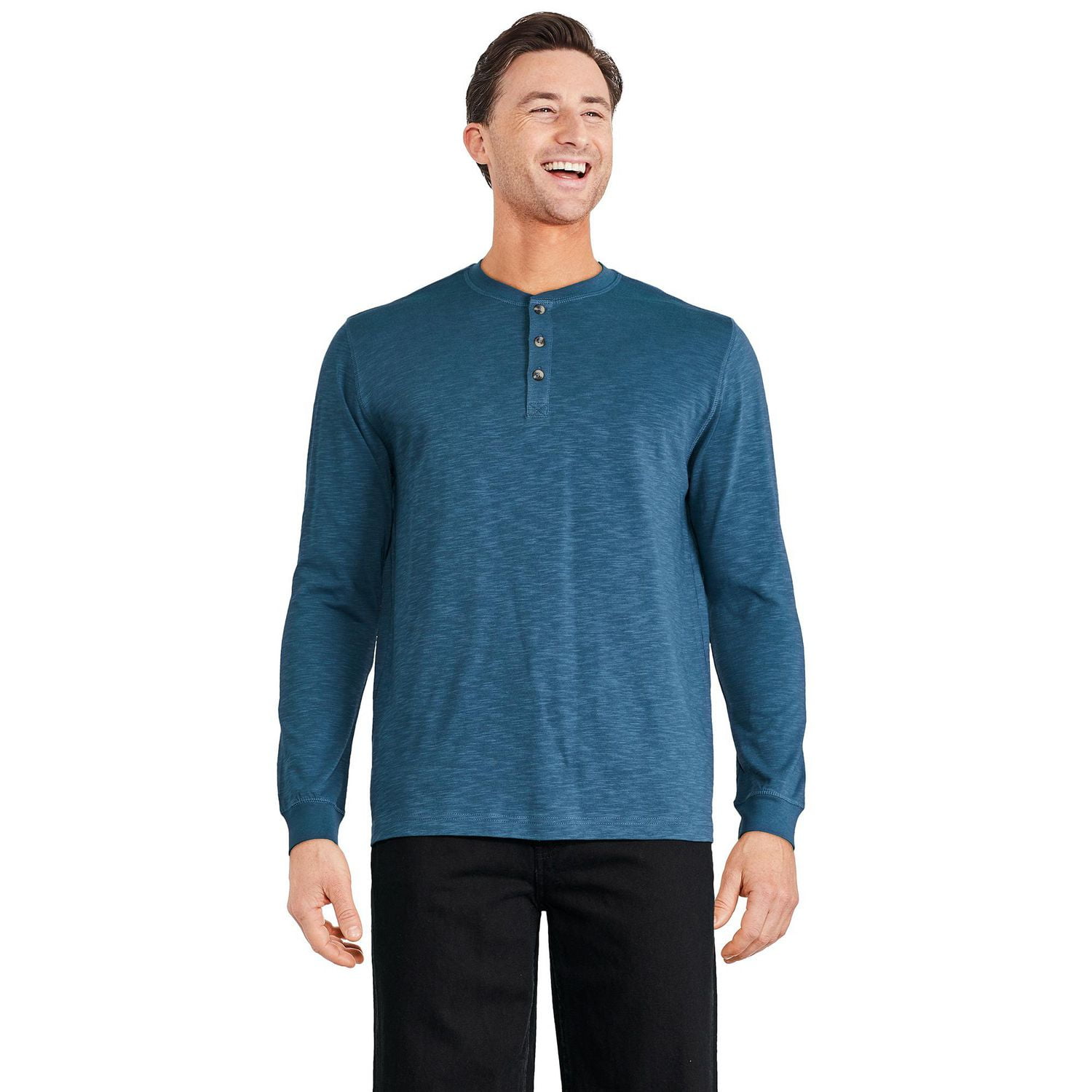 T-shirt henley George pour hommes