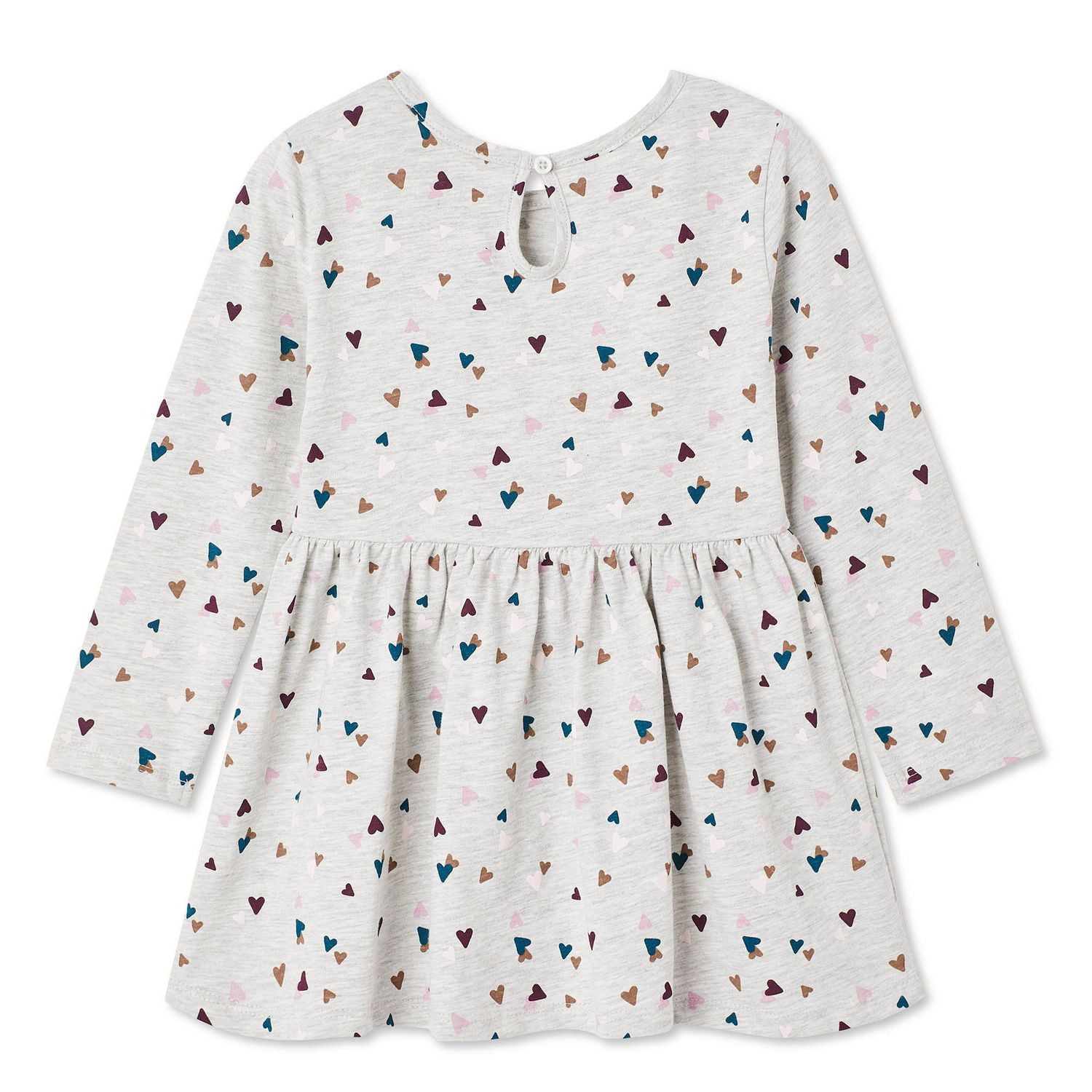George Toddler Girls' Long Sleeve Dress, Sizes 2T-5T
