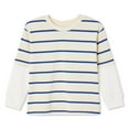 thumbnail image 1 of T-shirt trompe-l’œil George pour petits garçons, 1 of 2