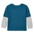 thumbnail image 2 of T-shirt trompe-l’œil George pour petits garçons, 2 of 2