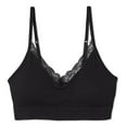 thumbnail image 3 of George Women's Seamless Bralette with Lace Trim, 3 of 3