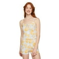 thumbnail image 1 of No Boundaries Women's Cami Pajamas 2-Piece Set, 1 of 6