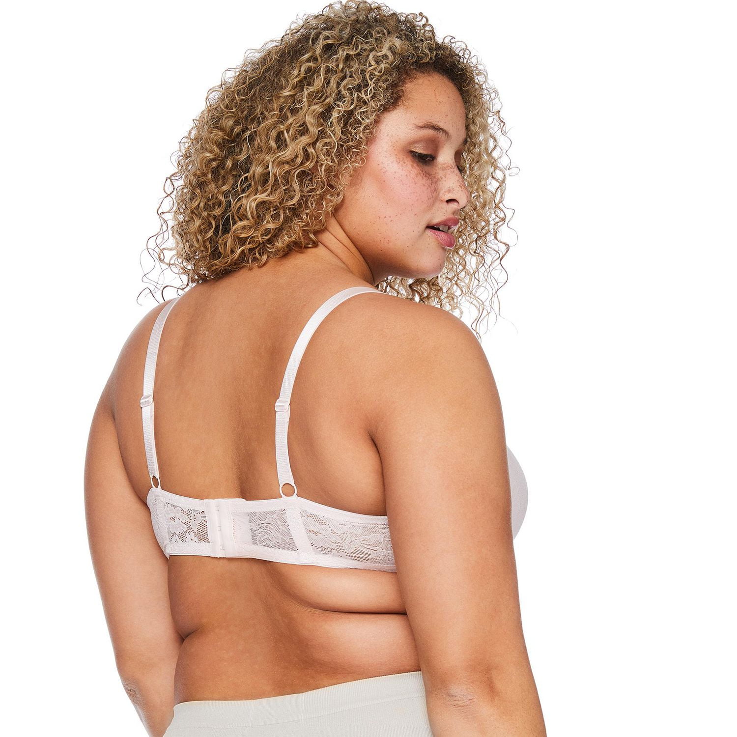 George Women's Plus Molded Lace T-Shirt Bra, Sizes 38C-42DD