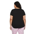 thumbnail image 3 of George Women's Plus Scoop Neckline Sleep Tee, 3 of 6