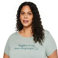 thumbnail image 4 of George Women's Plus Scoop Neckline Sleep Tee, 4 of 6