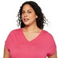 thumbnail image 4 of George Women's Plus V-Neckline Nightshirt, 4 of 6