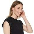 thumbnail image 4 of George Women's Studded Muscle Tee, 4 of 6