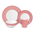 thumbnail image 1 of Brilliant Gothic Porcelain 16 Piece Dinnerware Set, 1 of 6