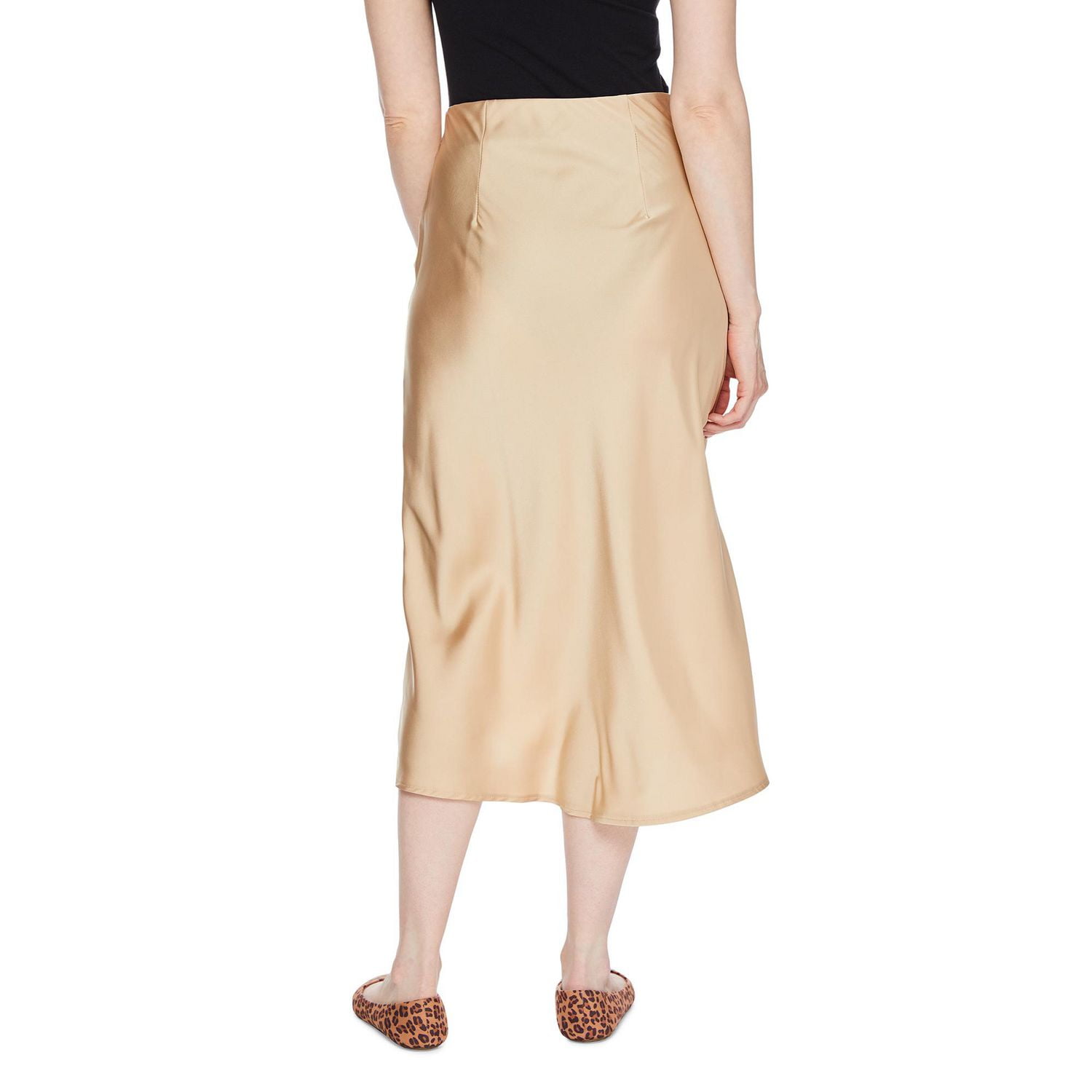 Jupe en satin George pour femmes Tailles TP–TTG
