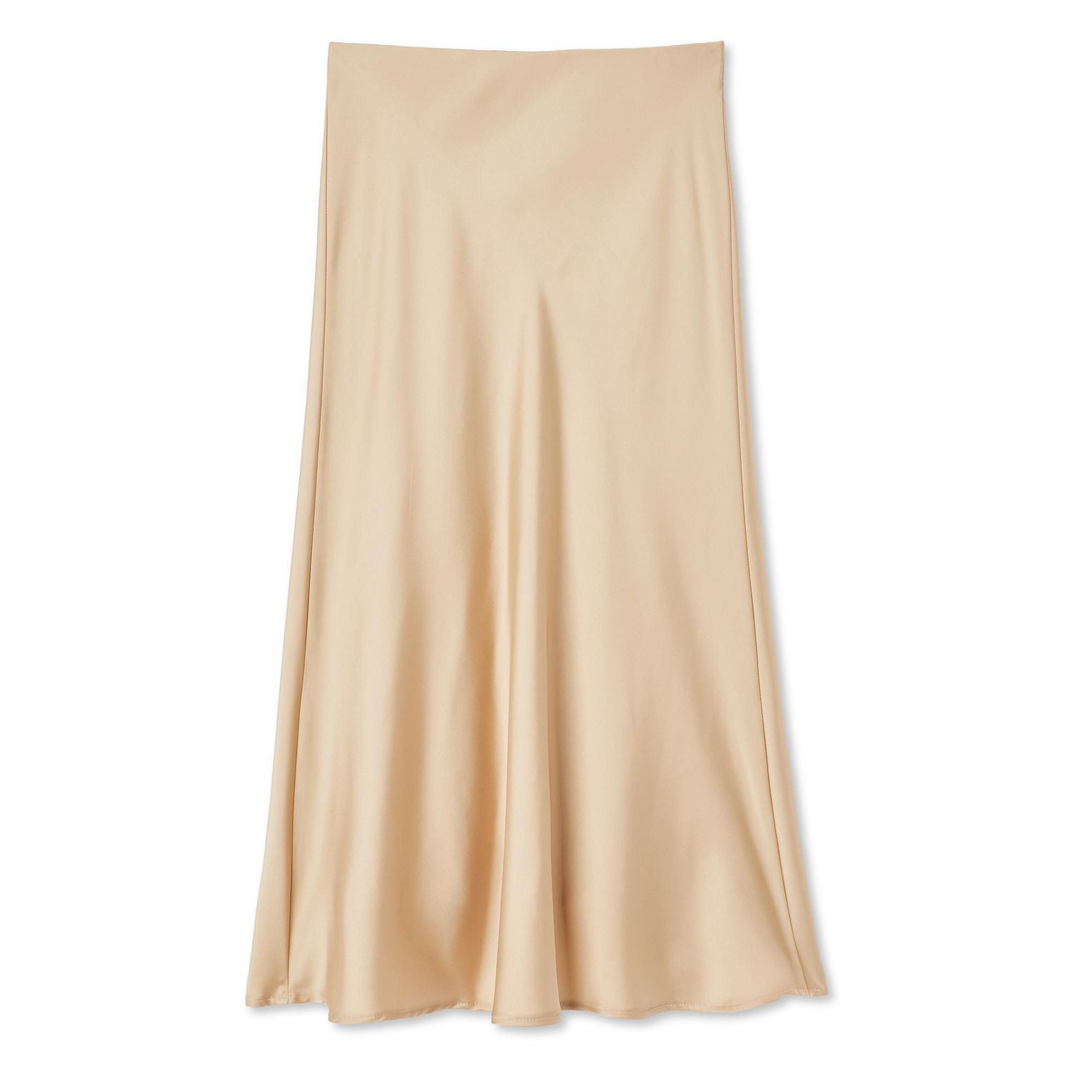 Jupe en satin George pour femmes Tailles TP–TTG