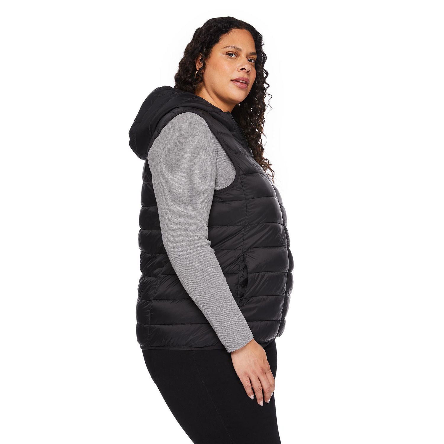 George Women's Plus Packable Puffer Vest