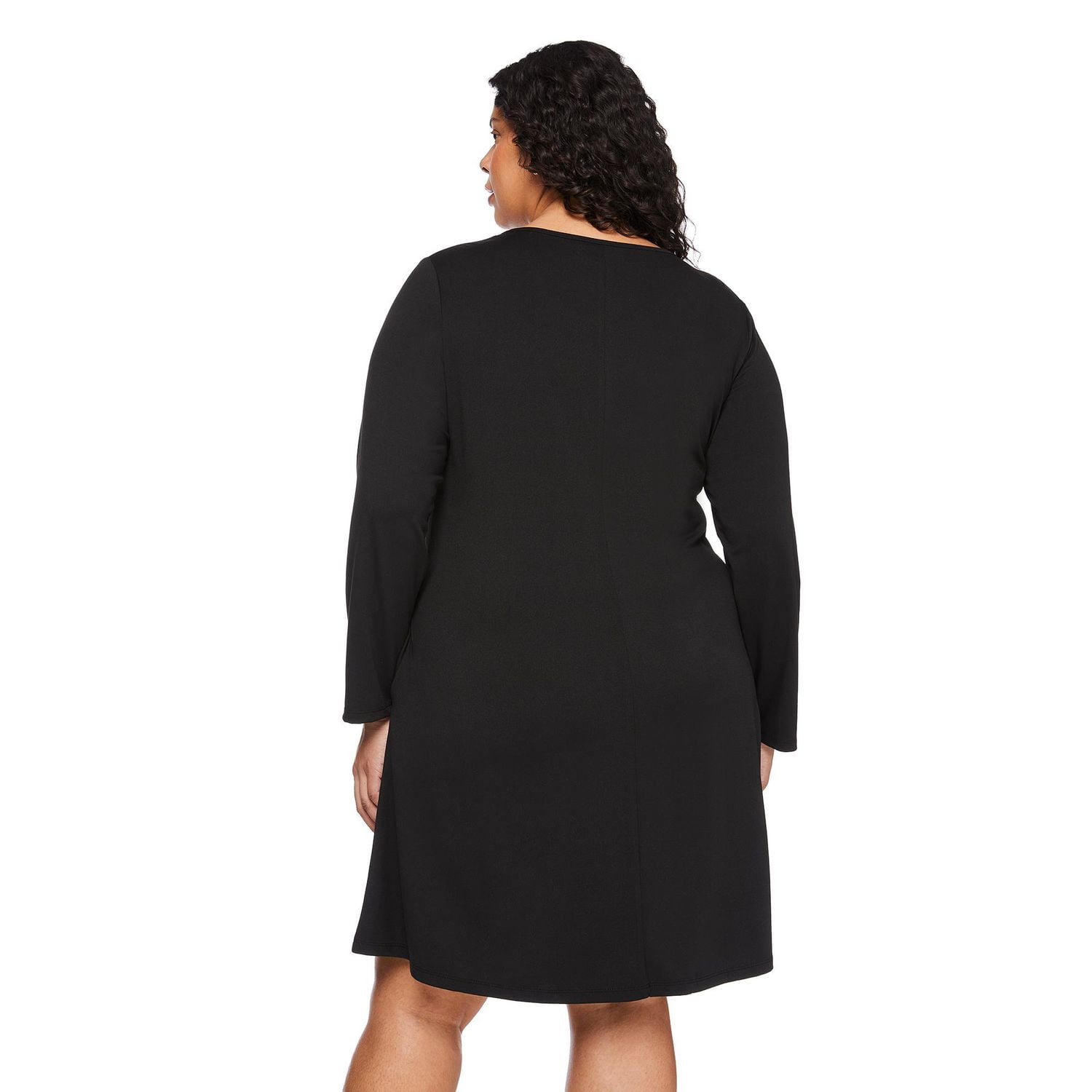 George Women's Plus 3/4 Sleeve Dress