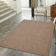 ECARPET Modern Area Rug for Living Room, Dining Room and Bedroom Jute Collection - image 1 of 9