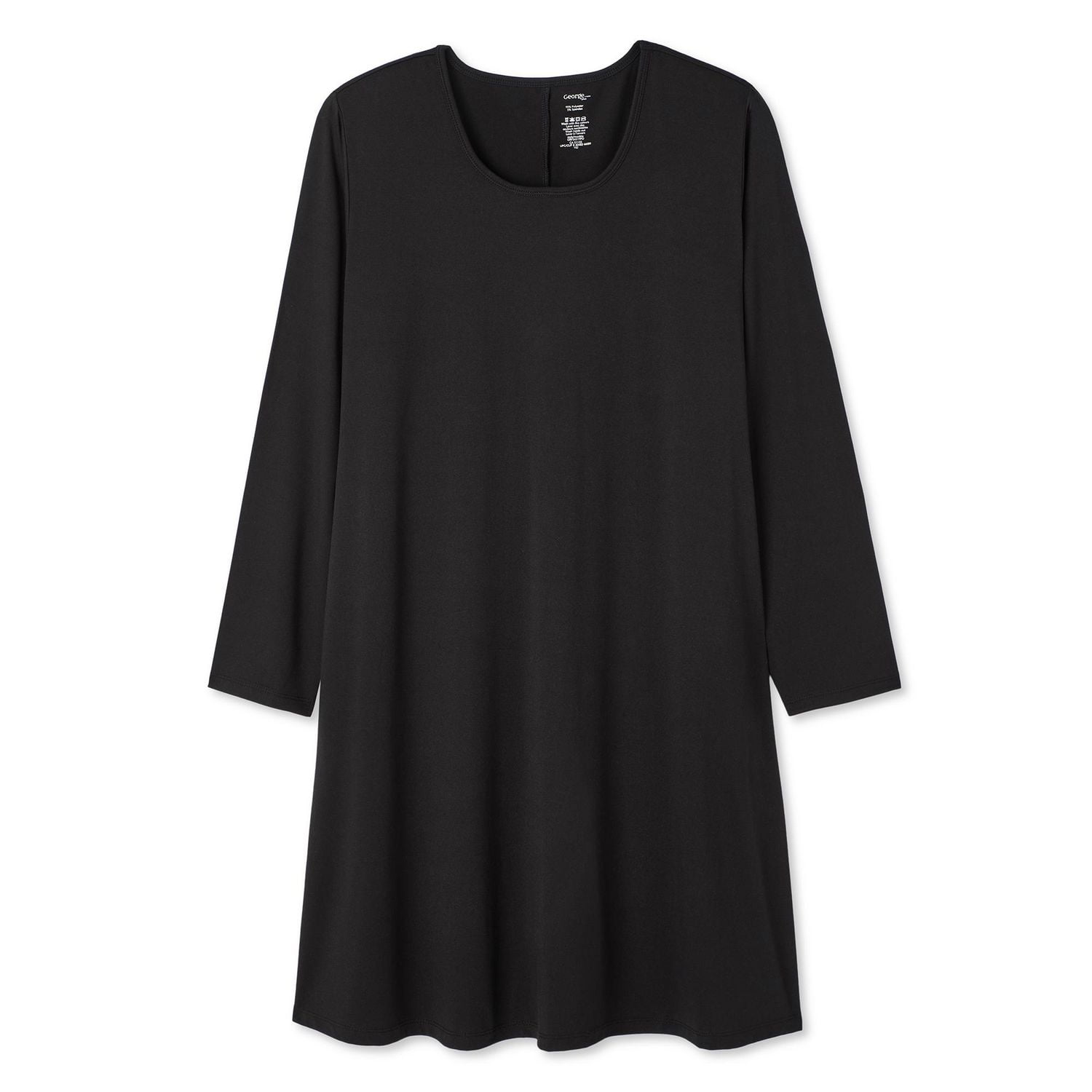 George Women's Plus 3/4 Sleeve Dress