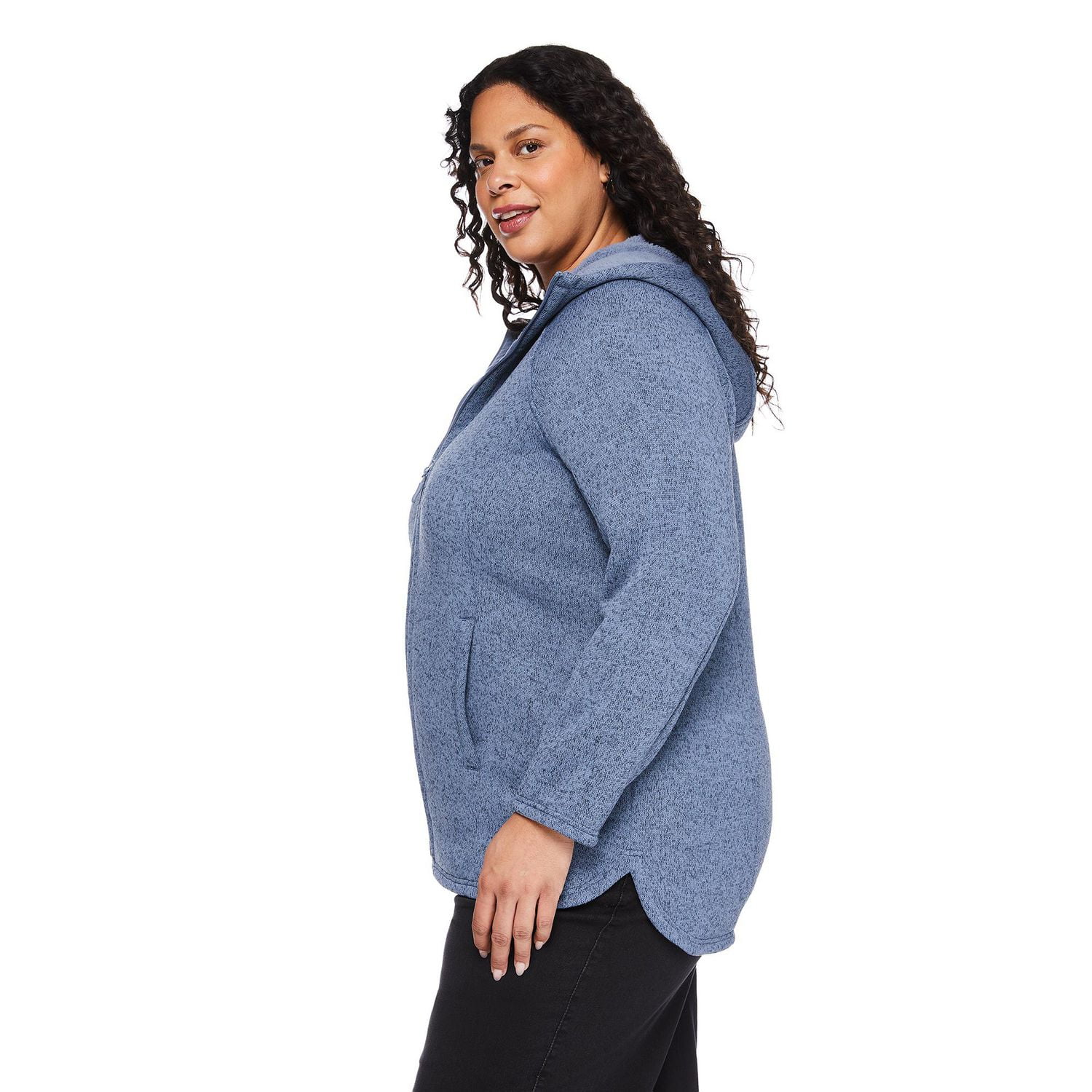George Women's Plus Fleece Sweater