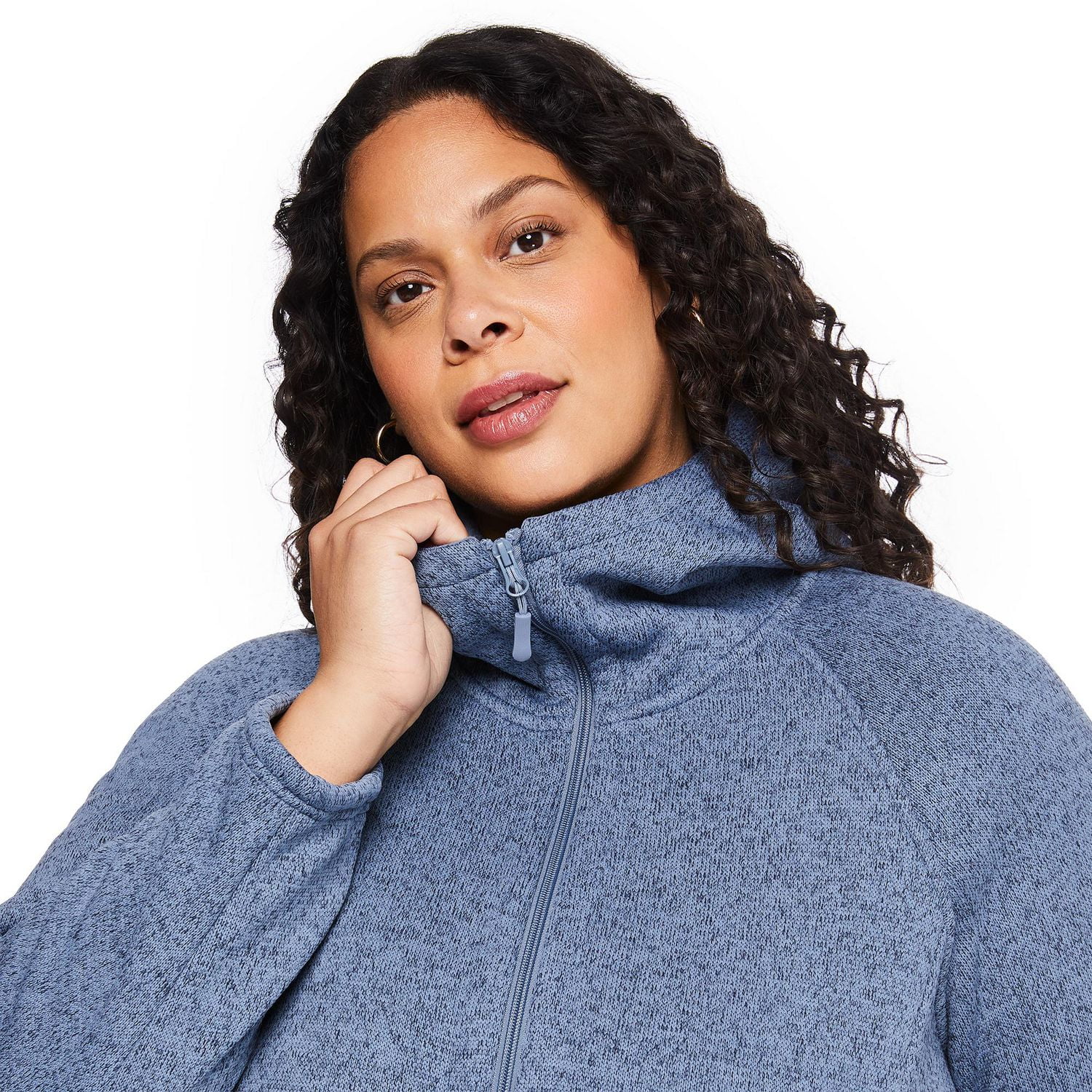 George Women's Plus Fleece Sweater