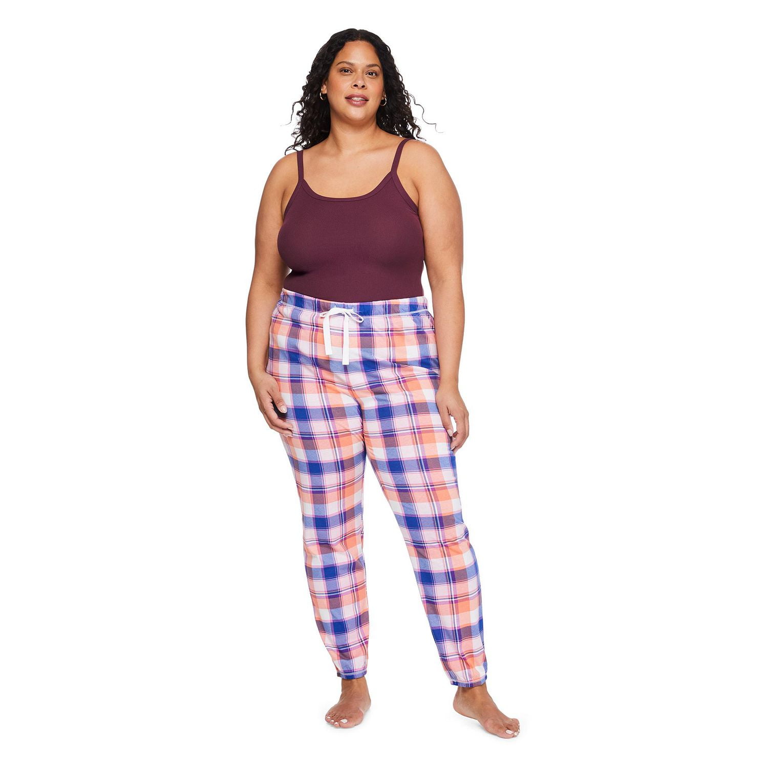 George Women's Plus Jersey Sleep Jogger, Sizes 1X-3X