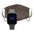 thumbnail image 1 of LED Temperature watch with Matching Mask, 1 of 1