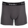 thumbnail image 3 of Yves Martin Men's Solid Rayon Trunks, 3 of 4