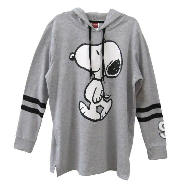 Printed Pajamas - Gray melange/Snoopy - Ladies