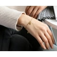 thumbnail image 2 of Luxury Designs Bracelet trombone Wish Lock plaqué or, 2 of 2