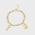 thumbnail image 1 of Luxury Designs Gold-plated Bond Bracelet, 1 of 2