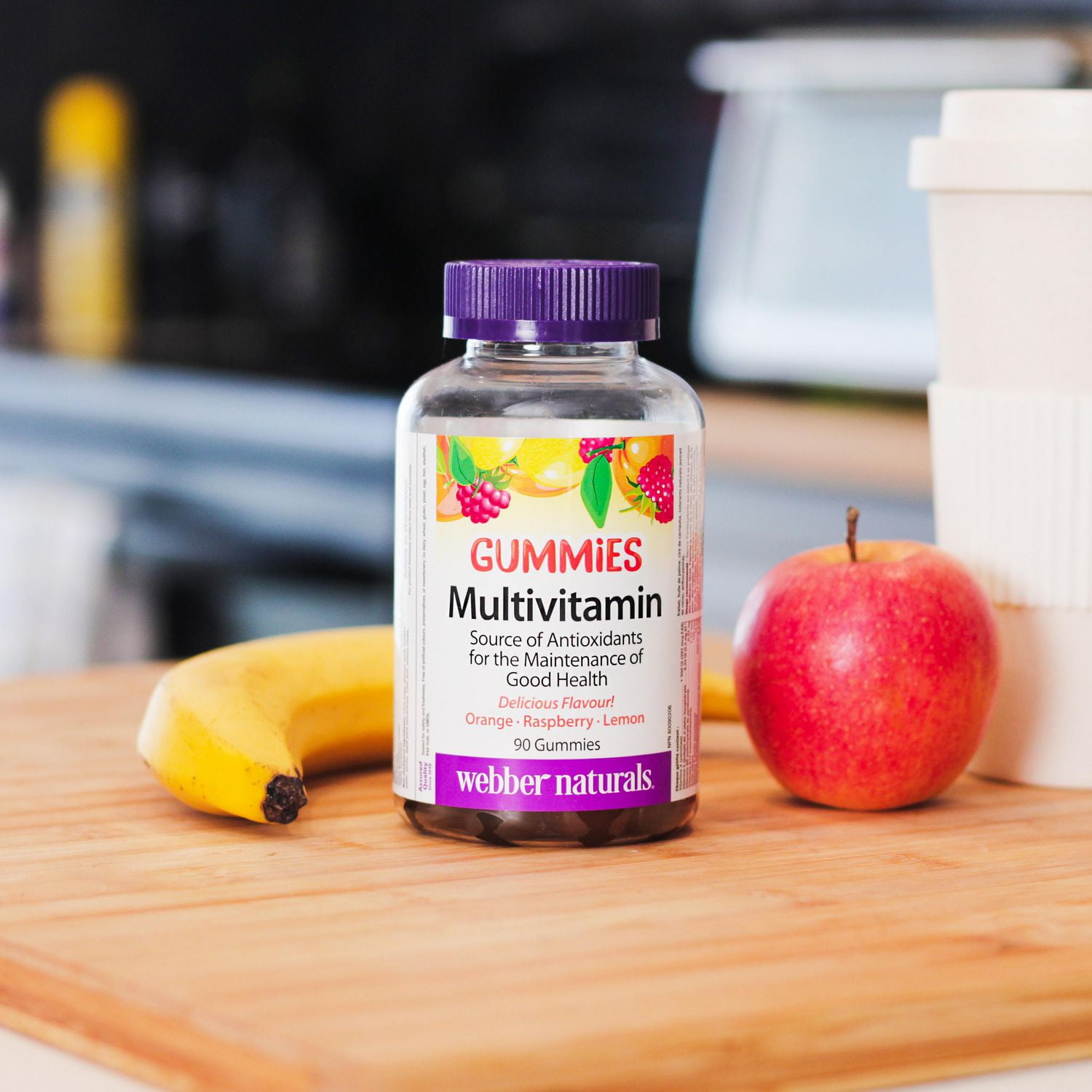 webber naturals Multivitamine orange · framboise · citron