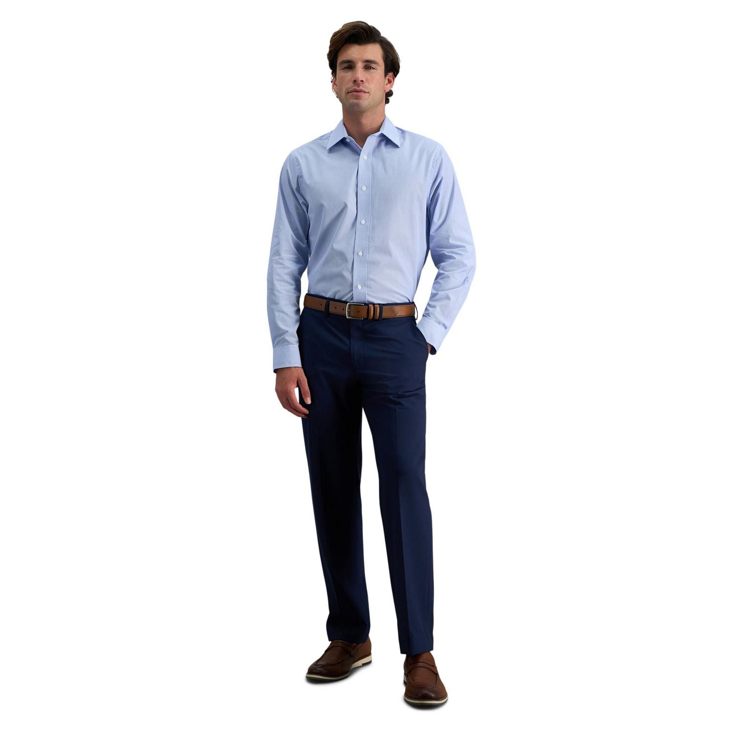 Tailored Flex™ by Haggar® Men's Comfort Dress Shirt, Sizes XS