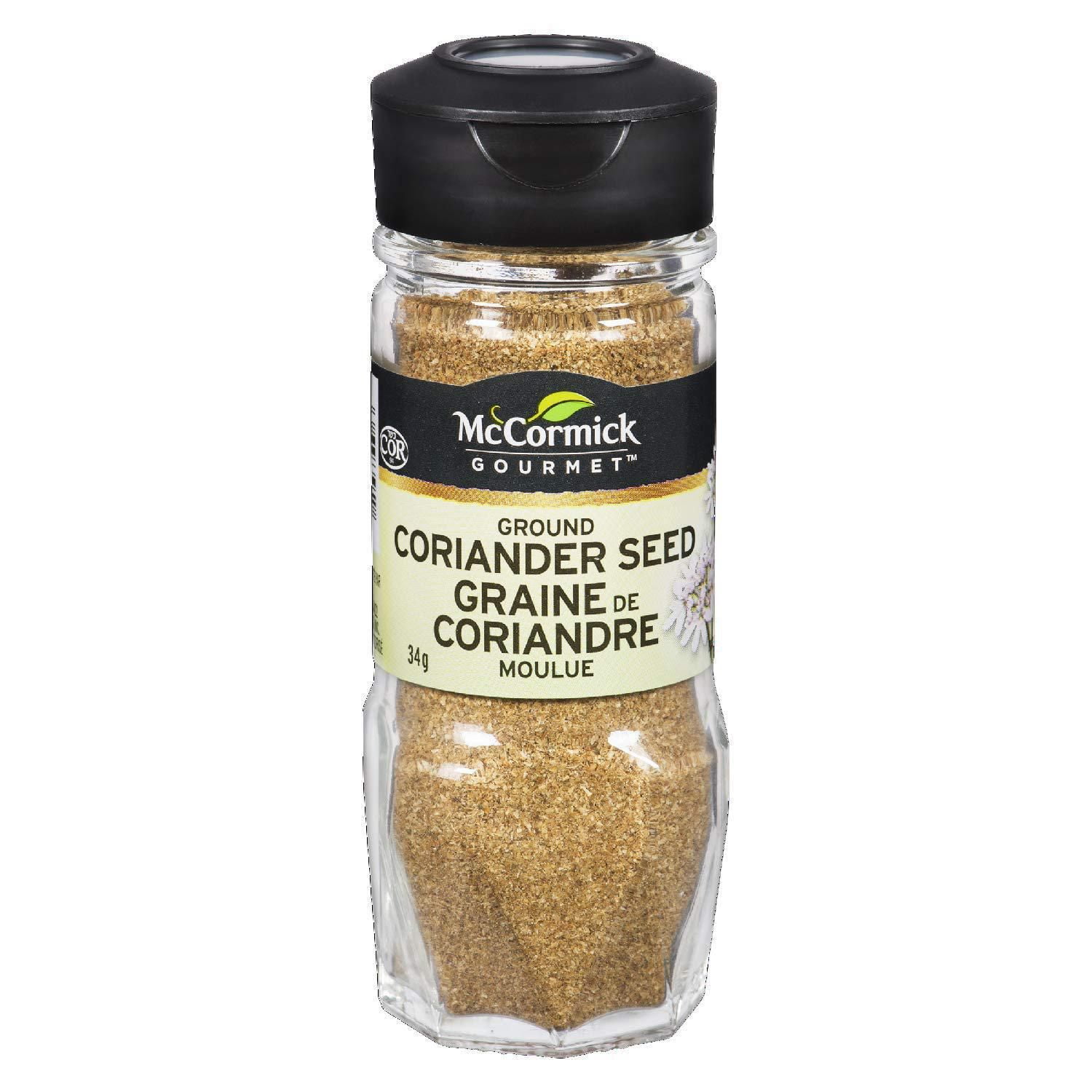 McCormick Gourmet, Ground Coriander Seed, 34g Walmart Canada