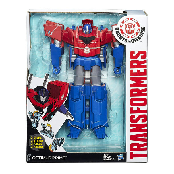 Transformers Robots in Disguise Hyper Change Heroes - Figurine Optimus Prime