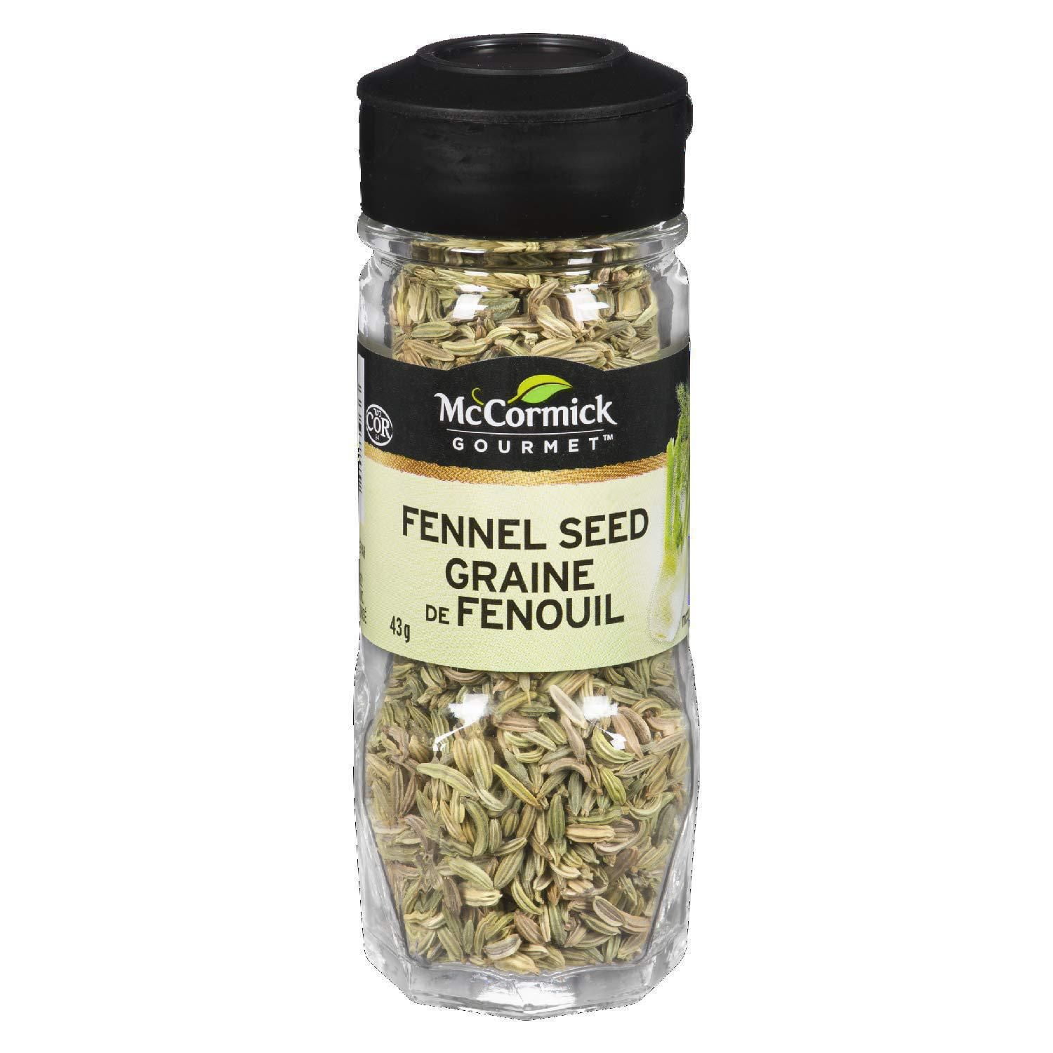 McCormick Gourmet, Fennel Seed, 43g Walmart Canada