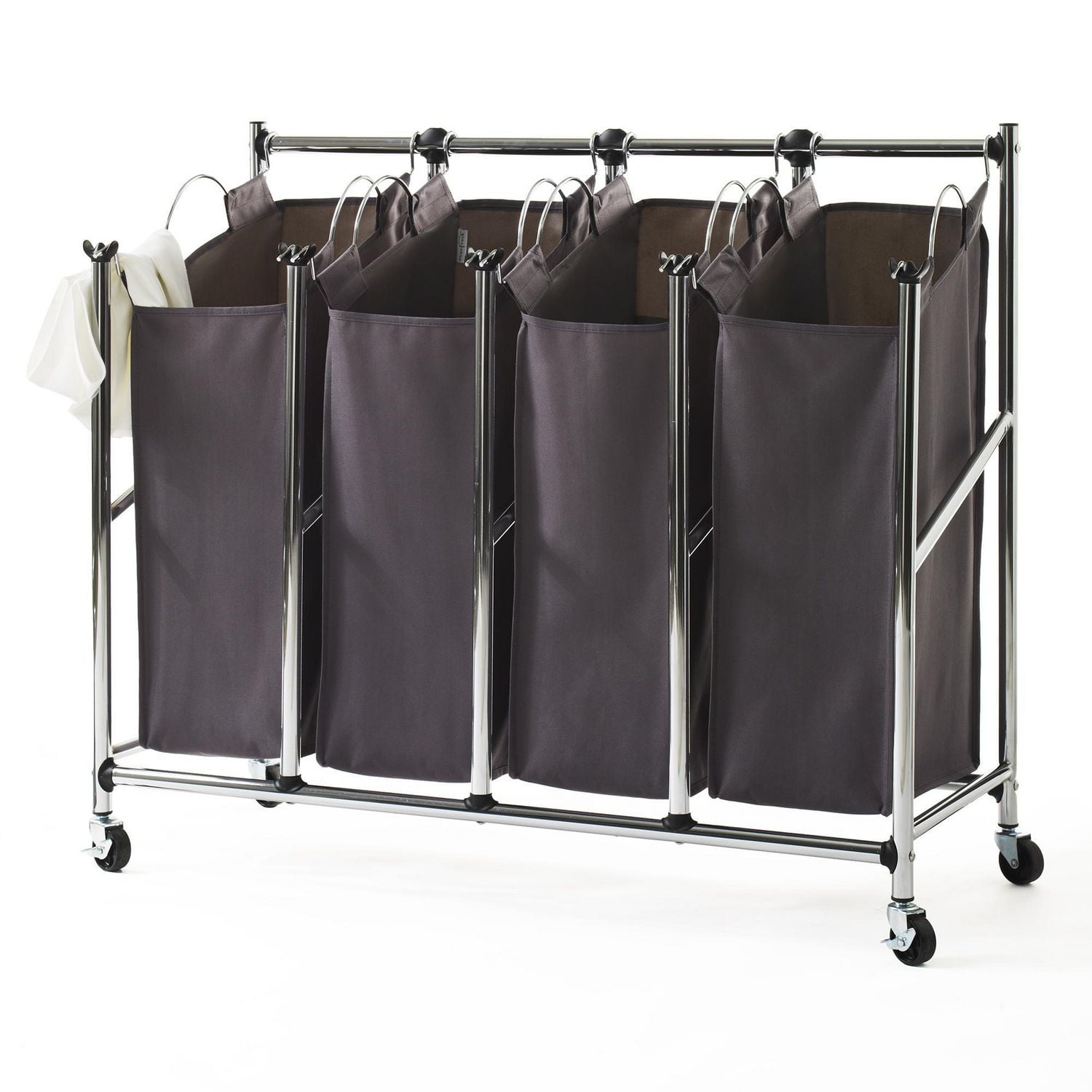 neatfreak! Rolling EasyReach Quad Laundry Sorter with EVERFRESH® Odor