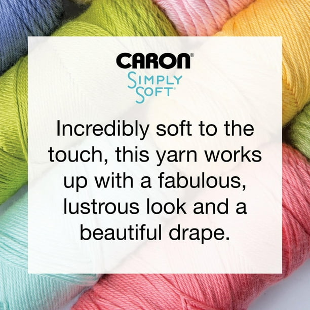 Caron Simply Soft Brites Yarn - Blue Mint