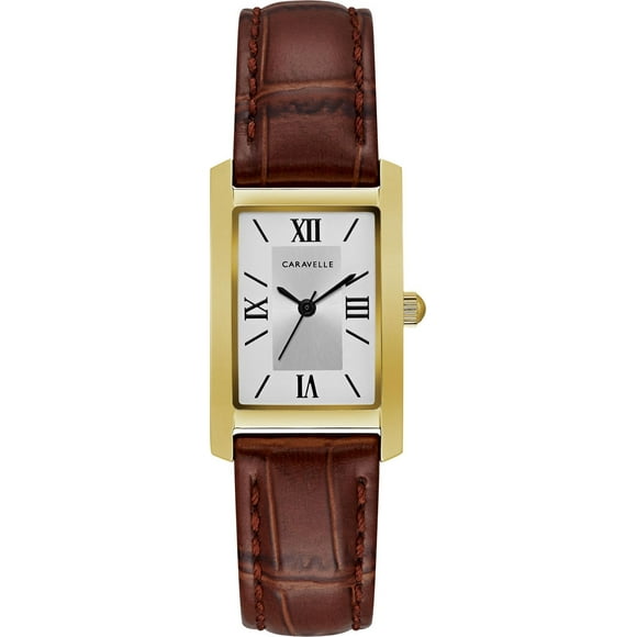 Montre Caravelle dorée pour femmes