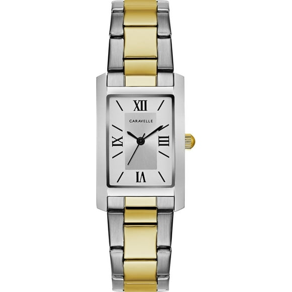 Montre Caravelle deux tons pour femmes