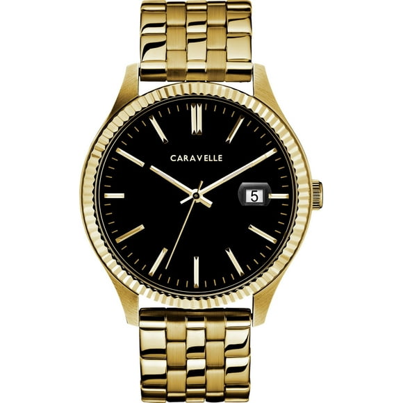 Montre Caravelle dorée pour hommes