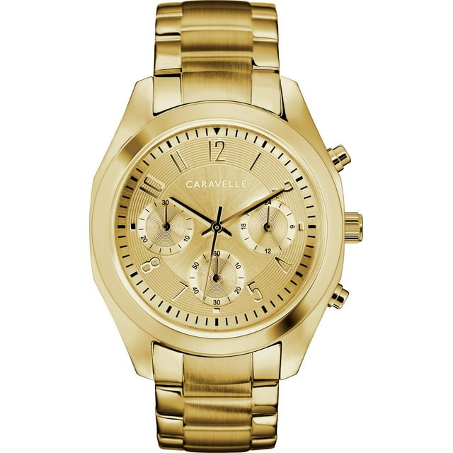 Montre Caravelle dorée pour femmes
