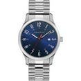 thumbnail image 1 of Caravelle Mens Silver-Tone Quartz Watch, 1 of 1