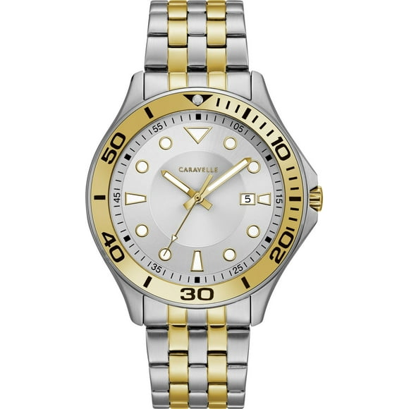 Montre Caravelle deux tons pour hommes