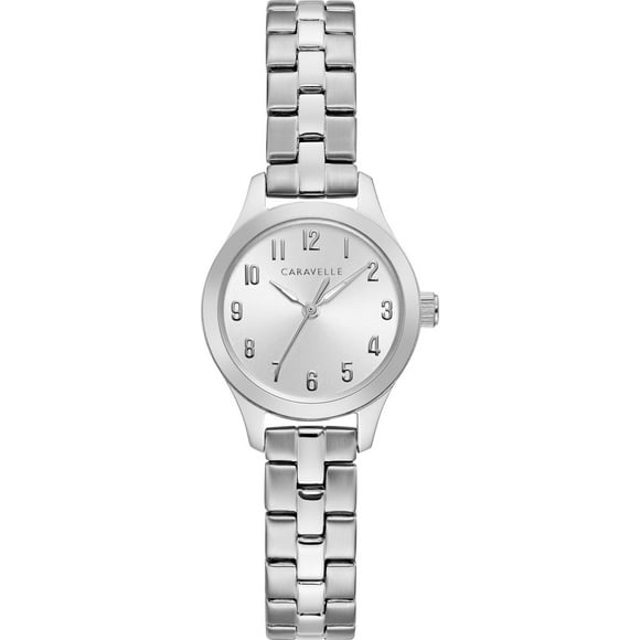 Montre Caravelle argentée pour femmes