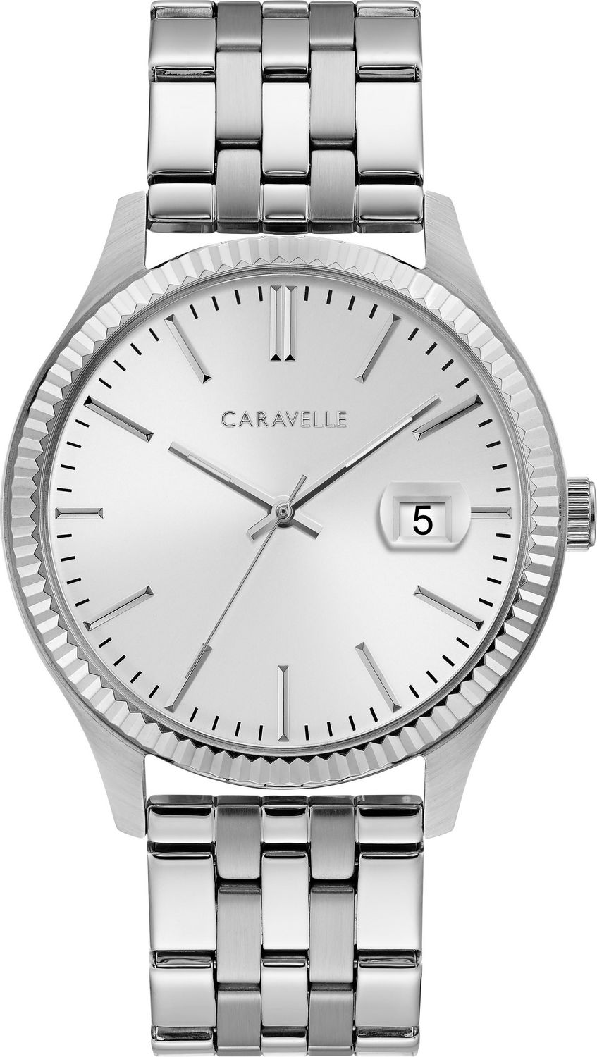 Montre Caravelle argent e pour hommes Walmart.ca